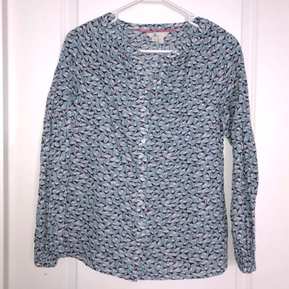 Boden Blue Shirt
